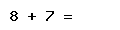 Math captcha